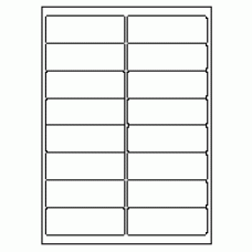 527 - Label Size 99.1mm x 34mm - 16 labels per sheet